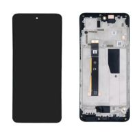 Дисплей Motorola Moto G84 complete OLED with frame Black