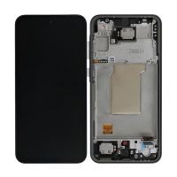 Дисплей Samsung Galaxy A36 5G SM-A366 OR 100% (Assembled Service Pack) with frame Black