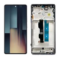 Дисплей Xiaomi Poco M6 Pro 4G OR 100% (Service Pack) with frame Black