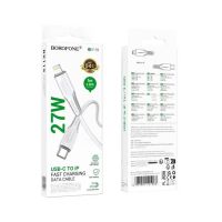 Кабель Type-C - Lightning Borofone BX119 (27W / 1m) White