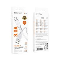 Кабель USB Type-C Borofone BX-119 (1m / 3A) White