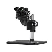 Мікроскоп тринокулярний Mechanic iMic 3-B11 (7-50X) з підсвіткою LS5 Black