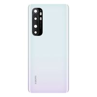 Задня частина корпусу Xiaomi Mi Note 10 Lite White (з склом камери) Original (PRC)