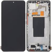 Дисплей Xiaomi 12T / Xiaomi 12T Pro complete Black complete with frame Black (Original AMOLED)