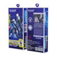 Кабель Mechanic SL11 3 in 1 (USB to Type-C / Lightning / Micro USB / 1.2m / 100W)