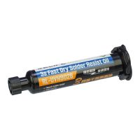 Лак ізоляційний в шприцах Relife RL-UVH902B 3S швидковисихаючий (Чорний 10 ml)