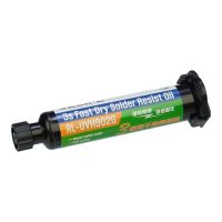 Лак ізоляційний в шприцах Relife RL-UVH902G 3S швидковисихаючий (Зелений 10 ml)