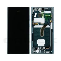 Дисплей Samsung Galaxy S22 Ultra SM-S908 OLED with frame Green