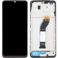 Дисплей Xiaomi Redmi 13C / Poco C65 (S-6) complete with frame Black