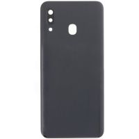 Задня частина корпусу Samsung Galaxy A30 SM-A305 Black (з склом камери) Original (PRC)