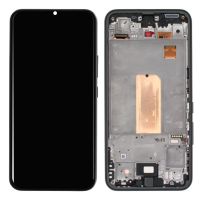 Дисплей Samsung Galaxy A54 SM-A546 OR (Assembled Service Pack) with frame Black