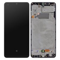 Дисплей Samsung Galaxy A73 5G SM-A736 OR (Assembled Service Pack) with frame Black