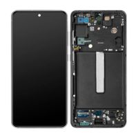 Дисплей Samsung Galaxy S21 FE SM-G990B OR (Assembled Service Pack) with frame Gray
