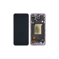 Дисплей Samsung Galaxy A55 SM-A556 OR 100% (Assembled Service Pack) with frame Lilac (Blue)