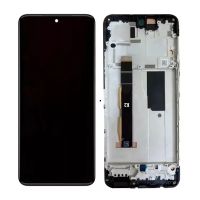 Дисплей Motorola Moto G84 (XT2347) complete with frame Black (Original OLED)