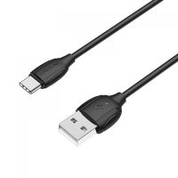 Кабель USB Type-C Borofone BX-19 (1m / 3A) Black