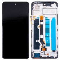Дисплей Tecno Spark 20 Pro (KJ6) complete with frame Black