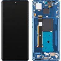 Дисплей Motorola Moto Edge 40 5G (XT2303-2) complete with frame Blue (Original AMOLED)