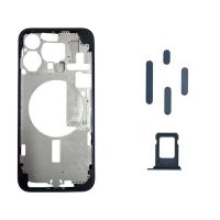Середня частина iPhone 15 Pro Max Blue Titanium (Ver. EU) (з SIM лотком)