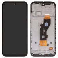 Дисплей Tecno Spark 30 complete with frame Black