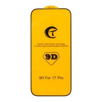 Захисне скло Full Glue 9D Tempered Glass для iPhone 18 Pro (6.3') Black