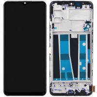 Дисплей Oppo A91 / F15 / Reno 3 complete OLED with frame Black (Small LCD)