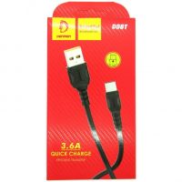 Кабель USB Type-C Denmen D08T Quick Charge (1m / 3.6A)