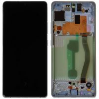 Дисплей Samsung Galaxy S10 Lite SM-G770 OR 100% (Service Pack) with frame Blue