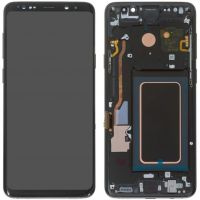 Дисплей Samsung Galaxy S9 Plus SM-G965 with frame OLED Black
