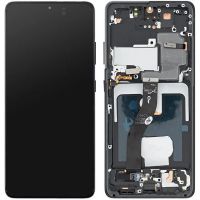 Дисплей Samsung Galaxy S21 Ultra SM-G998 with frame Phantom Black (Original AMOLED)