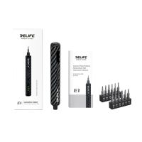 Електрична викрутка RELIFE E1 (викрутка: 12 насадки, 350mAh)