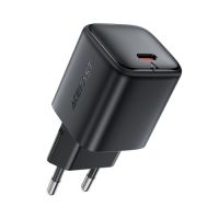 Зарядний пристрій ACEFAST A136 PD40W mini GaN USB-C fast charger Black