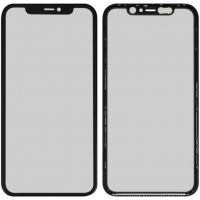 Скло дисплея iPhone 11 + OCA (6.1") з рамкою Black