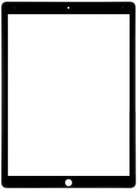 Скло дисплея iPad Pro 12.9 2015 Black (для переклеювання)