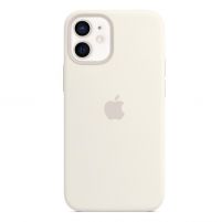 Чохол (Sillicon Case) для iPhone 12 mini with magsafe and splash White