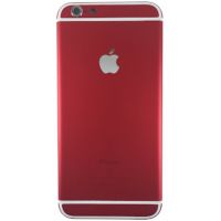 Корпус iPhone 6 (з кнопками та SIM-лотком) Red Copy