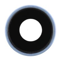 Скло камери iPhone XR (з обідком) Blue