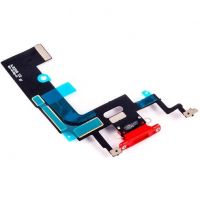 Шлейф зарядки для iPhone XR (6.1") Red H/C