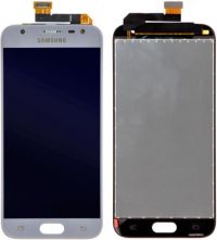 Дисплей Samsung Galaxy J3 2017 SM-J330 complete H/Q Silver (Blue)