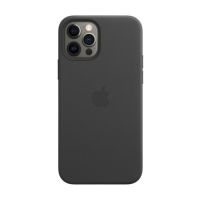 Чохол (Leather case) для iPhone 12 / iPhone 12 Pro with magsafe Black