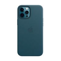 Чохол (Leather Case) для iPhone 12 Pro Max with magsafe Baltic Blue