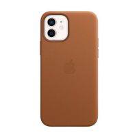 Чохол (Leather case) для iPhone 12 / iPhone 12 Pro with magsafe Saddle Brown