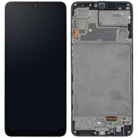Дисплей Samsung Galaxy M22 SM-M225 / F22 SM-E225 OR 100% (Service Pack) with frame Black