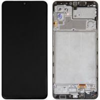 Дисплей Samsung Galaxy M32 SM-M325 with frame Black (Original AMOLED)