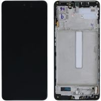 Дисплей Samsung Galaxy M52 5G SM-M526 OR 100% (Service Pack) with frame Black