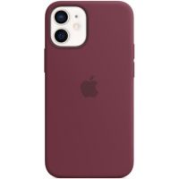 Чохол (Sillicon Case) для iPhone 12 mini with magsafe Plum