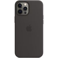 Чохол (Sillicon Case) для iPhone 12 Pro Max with magsafe and splash Black