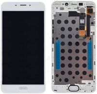 Дисплей Meizu M3e OR 100% (Service Pack) with frame White
