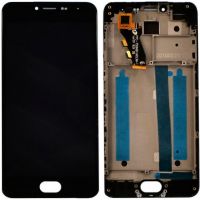 Дисплей Meizu M3s (Y685) OR 100% (Service Pack) with frame Black