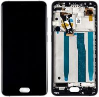 Дисплей Meizu U10 U680h OR 100% (Service Pack) with frame Black
